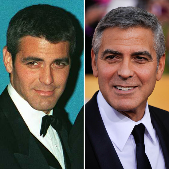 George Clooney Then and Now
