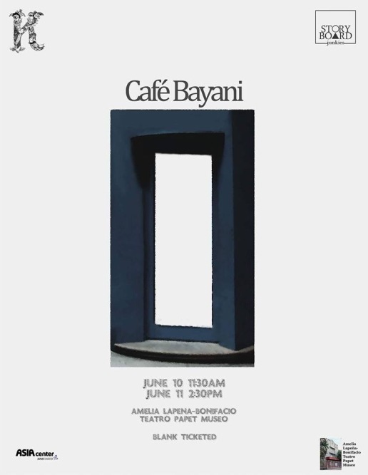 Storyboard Junkies' Cafe Bayani (Karnabal 2016)
